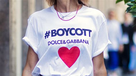dolce gabbana boycott
